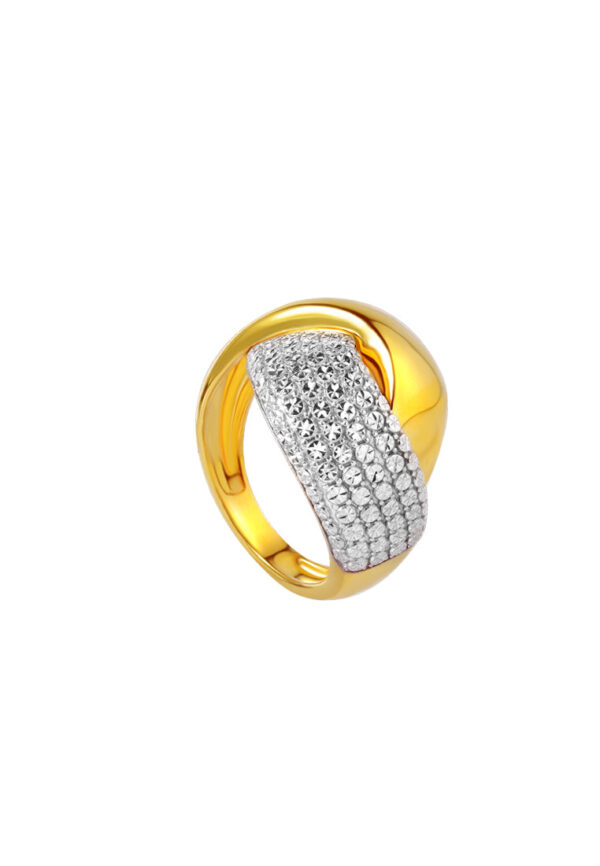 762_x_1100_0011_DC-YG1180R_2C TOMEI Diamond Cut Collection Ring, Yellow Gold 916