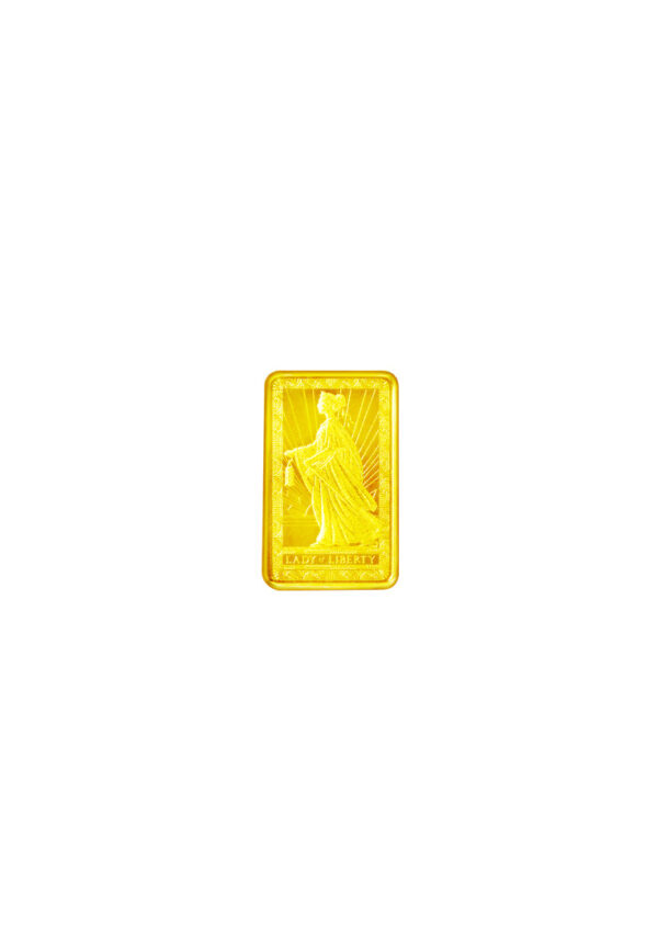 TOMEI x PAMP Lady of Liberty Gold Bar 2.5GM I Fine Gold 9999