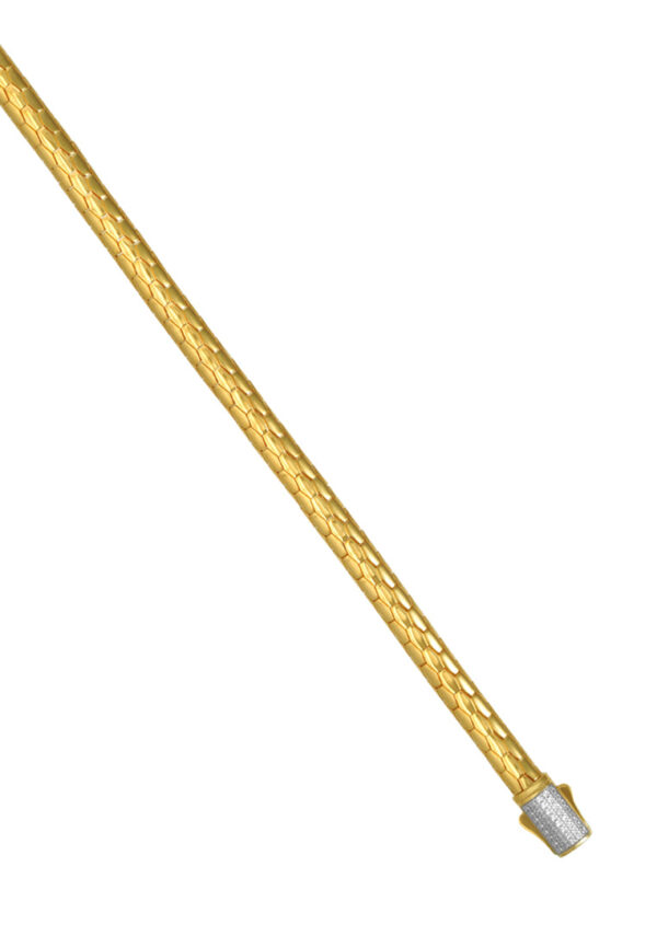 762x1100_0014_YG1714B-2C TOMEI Diamond Cut Collection Bracelet, Yellow Gold 916