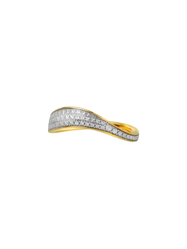 TOMEI Diamond Cut Collection Ring, Yellow Gold 916
