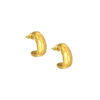 TOMEI Honeycomb-inspired Pattern Earrings, Yellow Gold 916