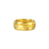 TOMEI Honeycomb-inspired Pattern Ring, Yellow Gold 916