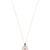 TOMEI Nephrite Series Gourd Necklace, Rose Gold 750