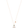 TOMEI Nephrite Series Necklace, Rose Gold 750