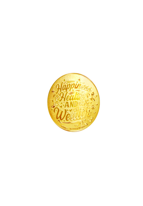 1100x762_0000_Sony_1096 KW-019_3 TOMEI Happiness, Health & Wealth Gold Wafer 0.1G, Yellow Gold 9999