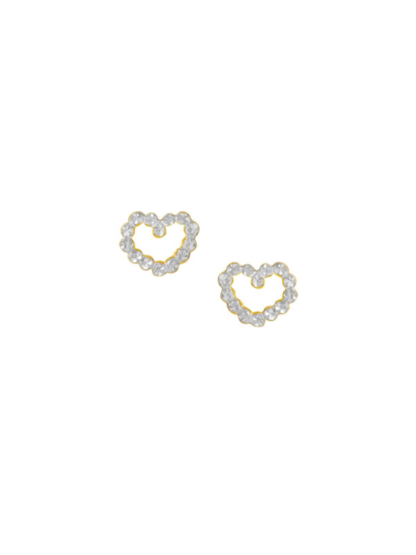 1100x762_0011_Sony_3178 TOMEI Dual-Tone Heart Earrings, Yellow Gold 916