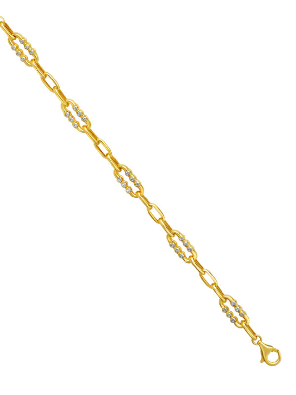 1100x762_0017_Sony_3157 TOMEI Dual-Tone Bracelet, Yellow Gold 916