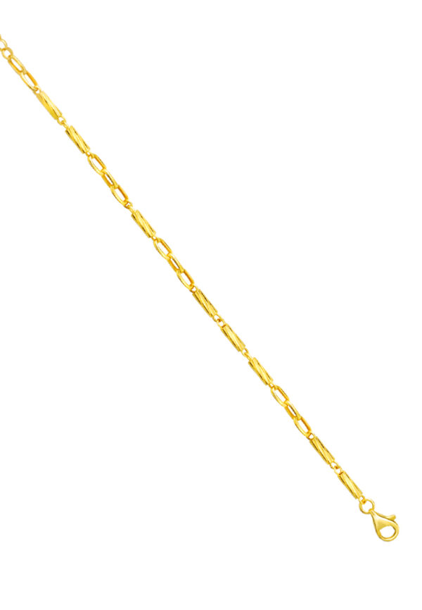 TOMEI Tube Bracelet, Yellow Gold 916