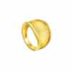 762x1100_0011_9O-YG1185R-1C TOMEI Striated Ring, Yellow Gold 916