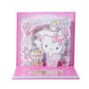 TOMEI I Sanrio Hello Kitty Girly Flower Gold Wafer 0.50G I Fine Gold 9999
