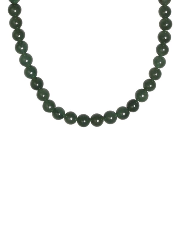 JN1-XX-1 TOMEI Palace Grace Dark Green Jade Necklace