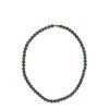 TOMEI Palace Grace Dark Green Jade Necklace