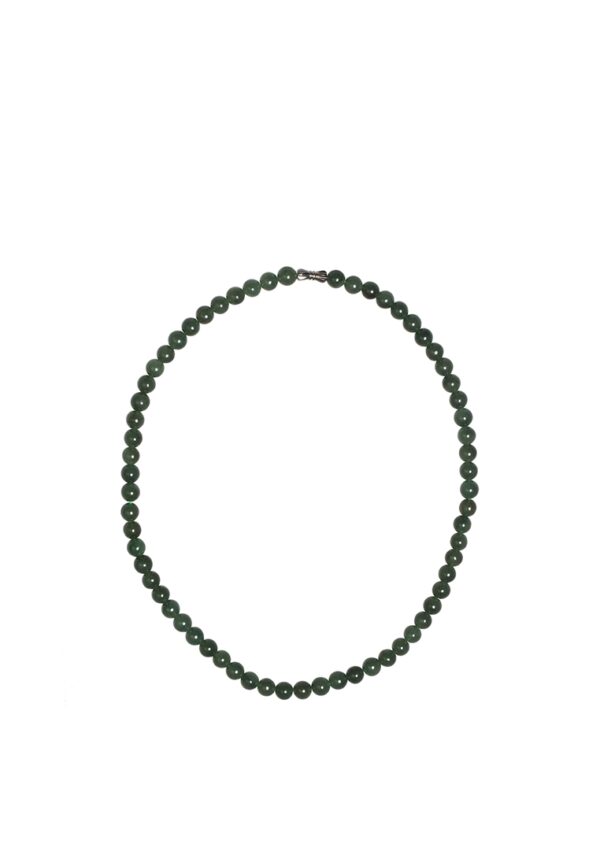TOMEI Palace Grace Dark Green Jade Necklace