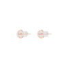 Tomei_0000_JQ5R-XZ_3.psdcopy-1 TOMEI Square Shape Nephrite Earrings, Rose Gold 750