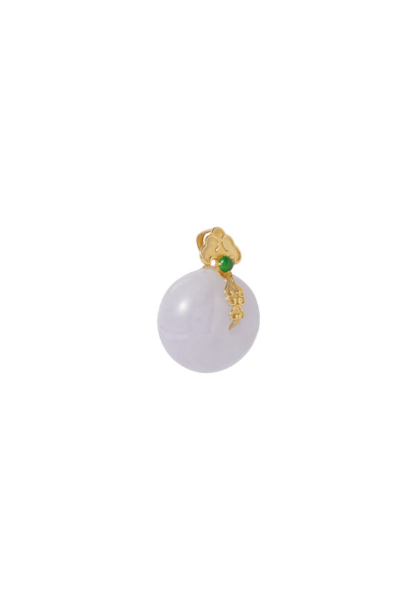 TOMEI Jade Pendant, Yellow Gold 750