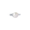 TOMEI Pearl Ring, White Gold 585