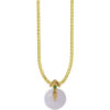 TOMEI Jade Pendant, Yellow Gold 750