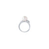 TOMEI Pearl Ring, White Gold 585