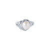 TOMEI Pearl Ring, White Gold 585