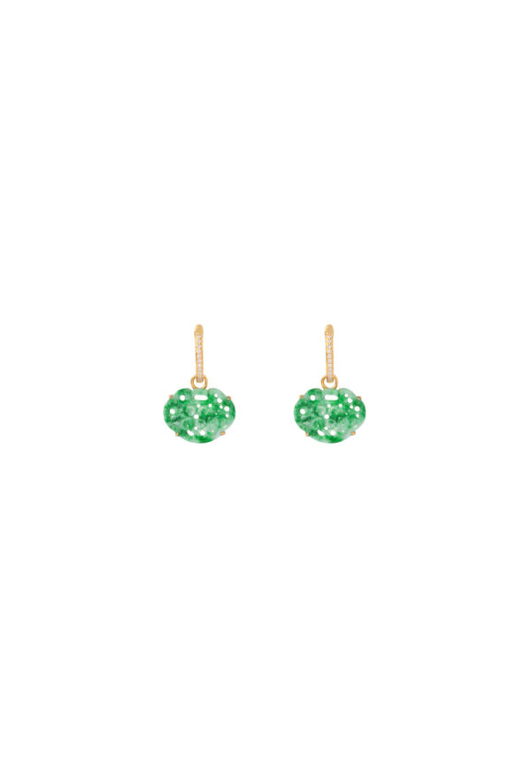 Tomei_0011_JQ18Y-EL_1.psdcopy TOMEI Ruyi Lock Jade Earrings, Yellow Gold 750