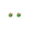 Tomei_0012_JQ17Y-EL_3.psdcopy TOMEI Ruyi Lock Jade Earrings, Yellow Gold 750