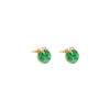 Tomei_0013_JQ17Y-EL_2.psdcopy TOMEI Ruyi Lock Jade Earrings, Yellow Gold 750