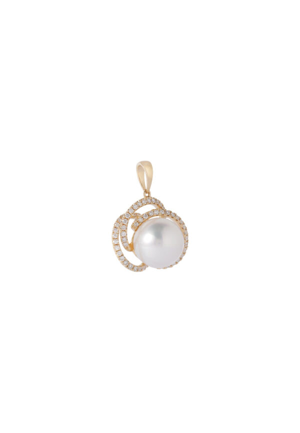 Tomei_0015_P5093Y-GS_2.psd TOMEI South Sea Pearl Pendant, Yellow Gold 750