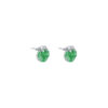 Tomei_0016_JQ17-EL_2.psdcopy TOMEI Ruyi Lock Jade Earrings, White Gold 750