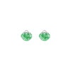 Tomei_0017_JQ17-EL_1.psdcopy TOMEI Ruyi Lock Jade Earrings, White Gold 750