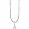 Tomei_0019_P4883_1.psd TOMEI Pearl Pendant Set, White Gold 585