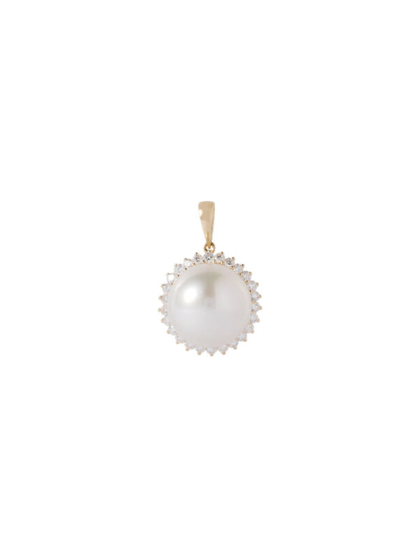 TOMEI South Sea Pearl Pendant, Yellow Gold 750