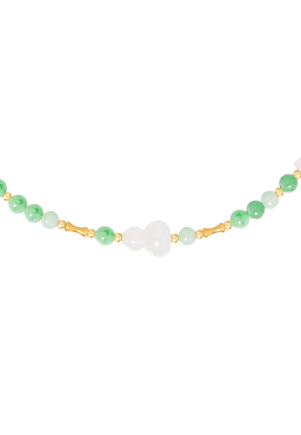 Tomei_0031_JM1Y-XZ_1.psd TOMEI Jade & Nephrite Bracelet, Yellow Gold 750