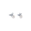 Tomei_0034_E1137_2.psd TOMEI Pearl Earrings, White Gold 585